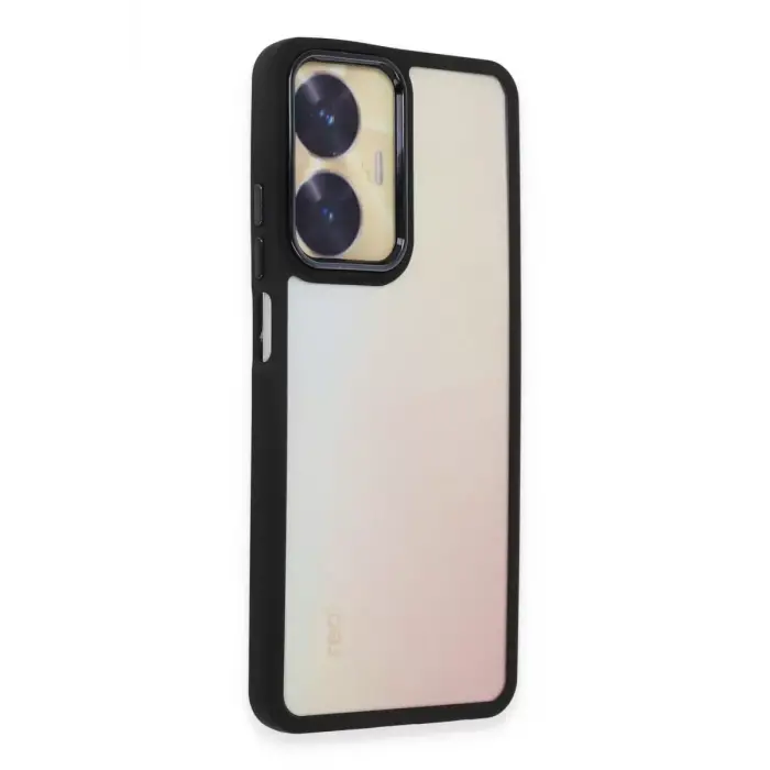 Newface Realme C55 Kılıf Dora Kapak - Siyah