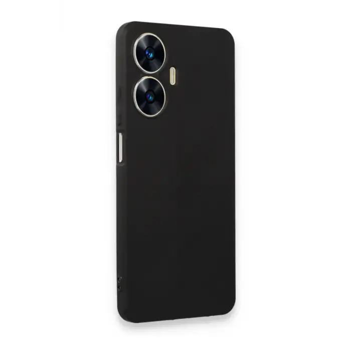 Newface Realme C55 Kılıf First Silikon - Siyah
