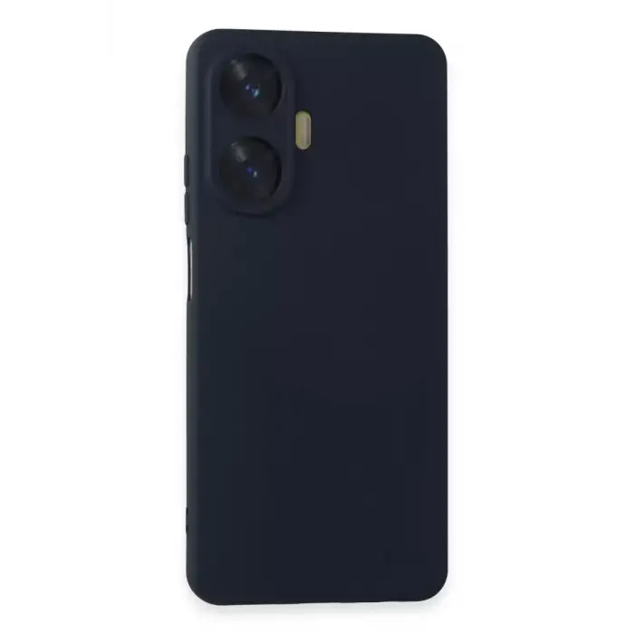 Newface Realme C55 Kılıf Nano içi Kadife Silikon - Lacivert