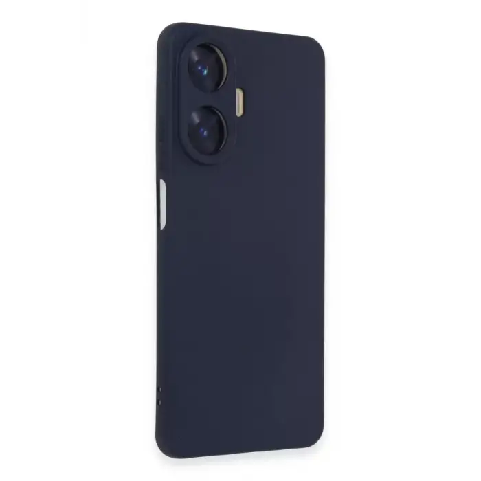 Newface Realme C55 Kılıf Nano içi Kadife Silikon - Mor