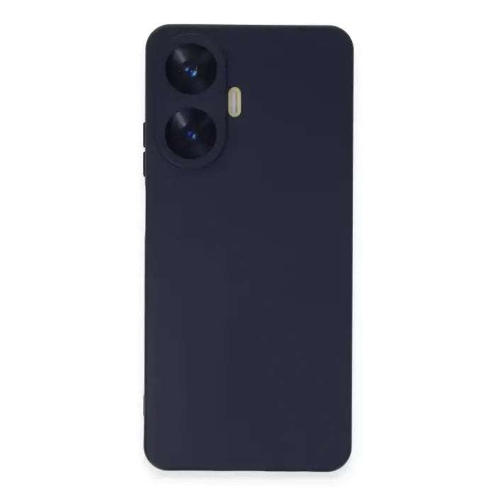Newface Realme C55 Kılıf Nano içi Kadife Silikon - Mor
