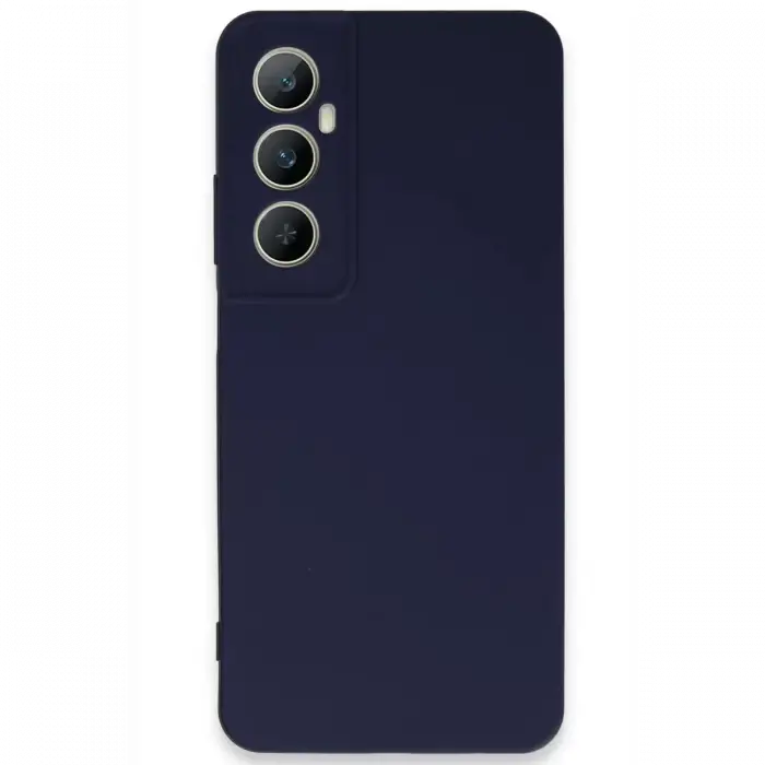 Newface Realme C65 Kılıf First Silikon - Lacivert