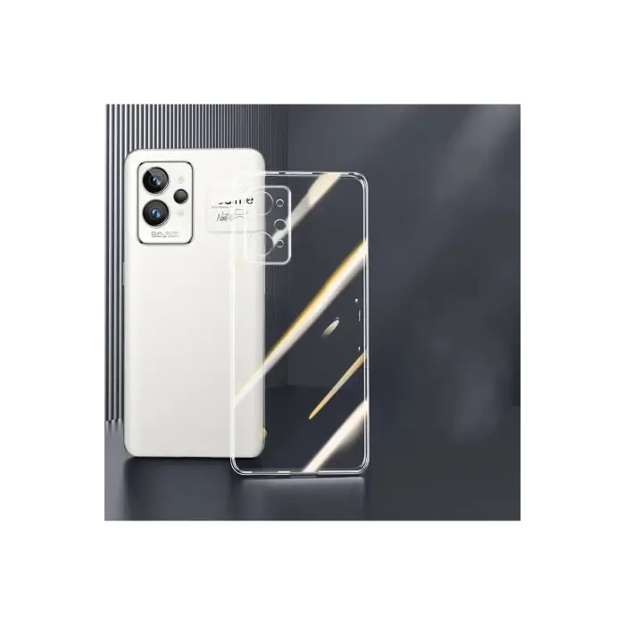 Newface Realme GT2 5G Kılıf Lüx Şeffaf Silikon