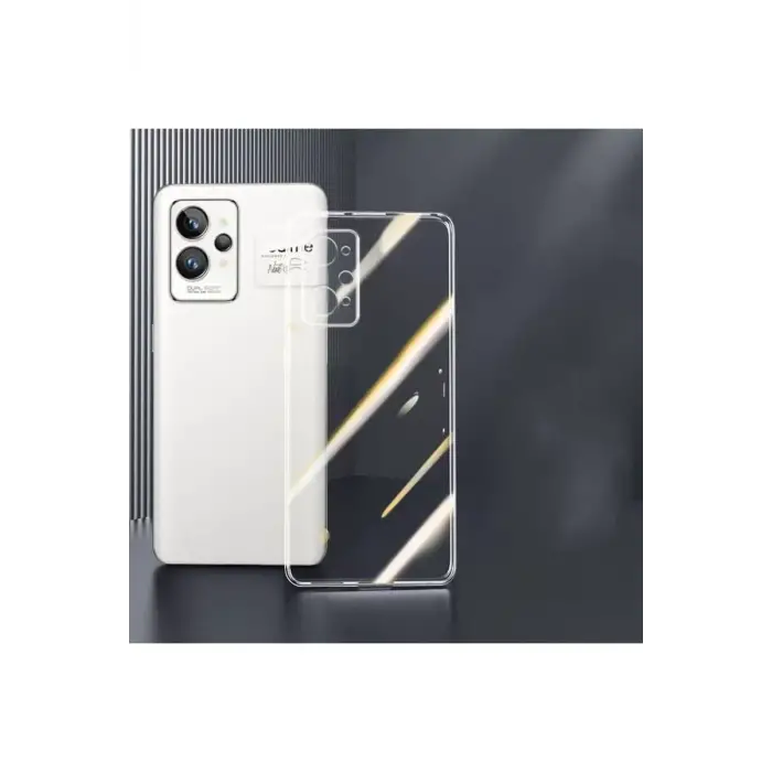 Newface Realme GT2 5G Kılıf Lüx Şeffaf Silikon