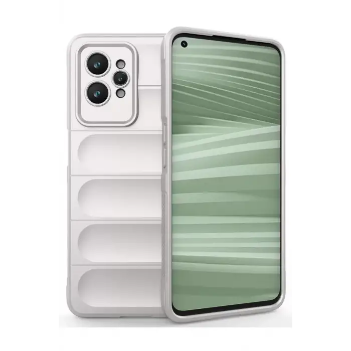 Newface Realme GT2 Pro 5G Kılıf Optimum Silikon - Krem