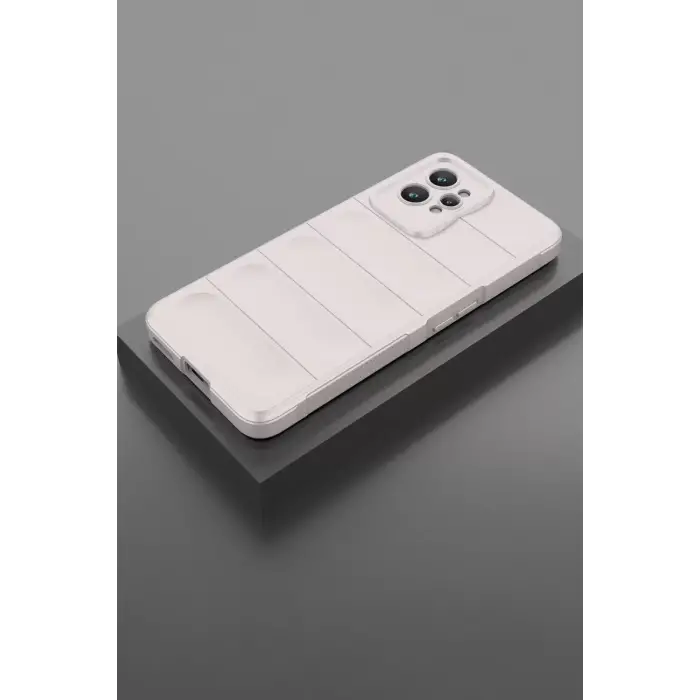 Newface Realme GT2 Pro 5G Kılıf Optimum Silikon - Krem