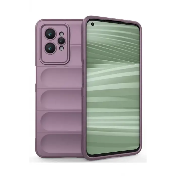Newface Realme GT2 Pro 5G Kılıf Optimum Silikon - Mor