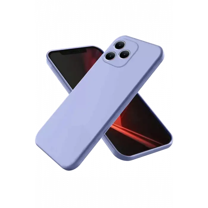 Newface Realme Note 50 4G Kılıf First Silikon - Lila