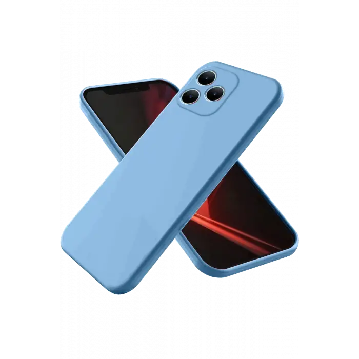 Newface Realme Note 50 4G Kılıf First Silikon - Mavi