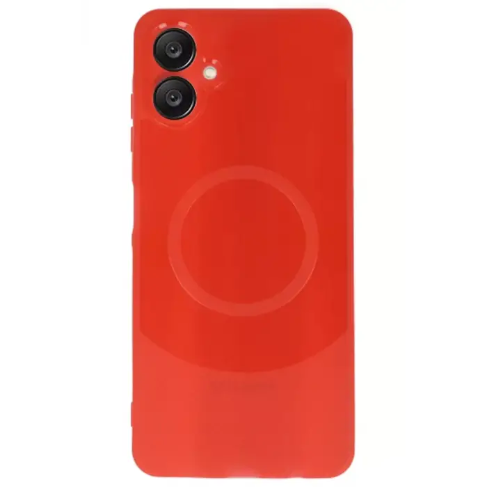 Newface Samsung A06 Kılıf Maya Karbon Kapak - Kırmızı