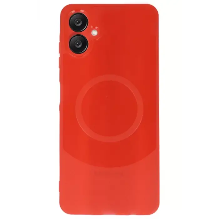 Newface Samsung A06 Kılıf Maya Karbon Kapak - Kırmızı