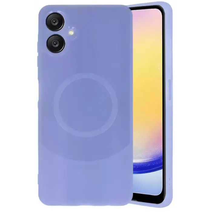 Newface Samsung A06 Kılıf Maya Karbon Kapak - Lila