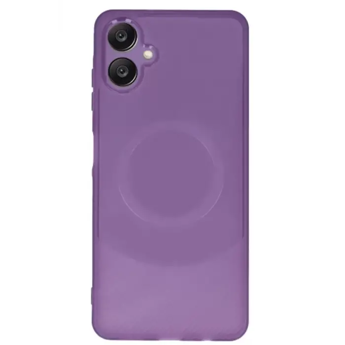 Newface Samsung A06 Kılıf Maya Karbon Kapak - Mürdüm