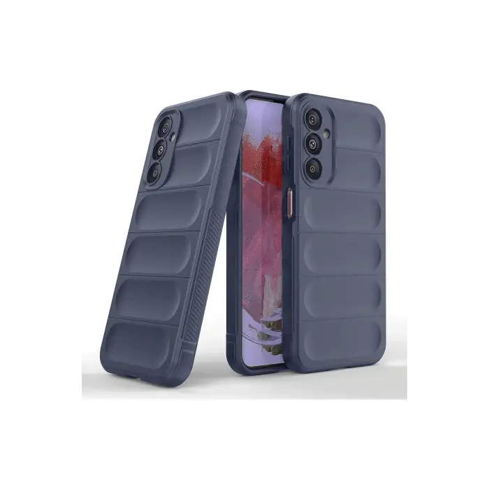 Newface Samsung A36 Kılıf Optimum Silikon - Lacivert