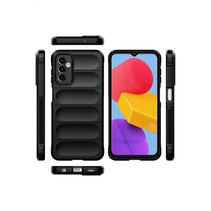 Newface Samsung A36 Kılıf Optimum Silikon - Siyah