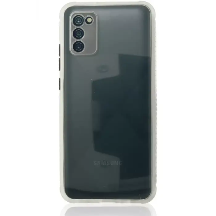 Newface Samsung Galaxy A02S Kılıf Miami Şeffaf Silikon - Şeffaf
