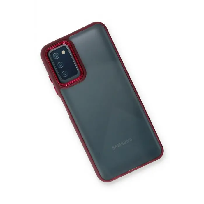 Newface Samsung Galaxy A03S Kılıf Dora Kapak - Kırmızı