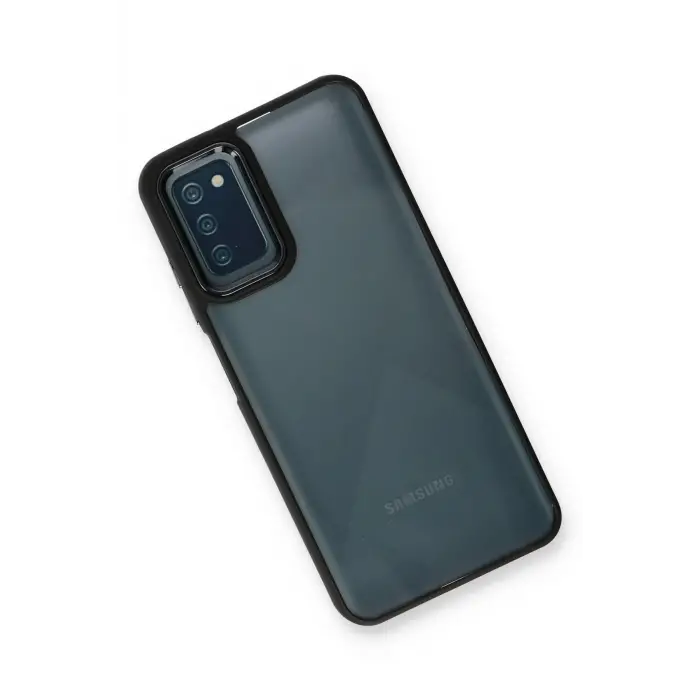 Newface Samsung Galaxy A03S Kılıf Dora Kapak - Siyah