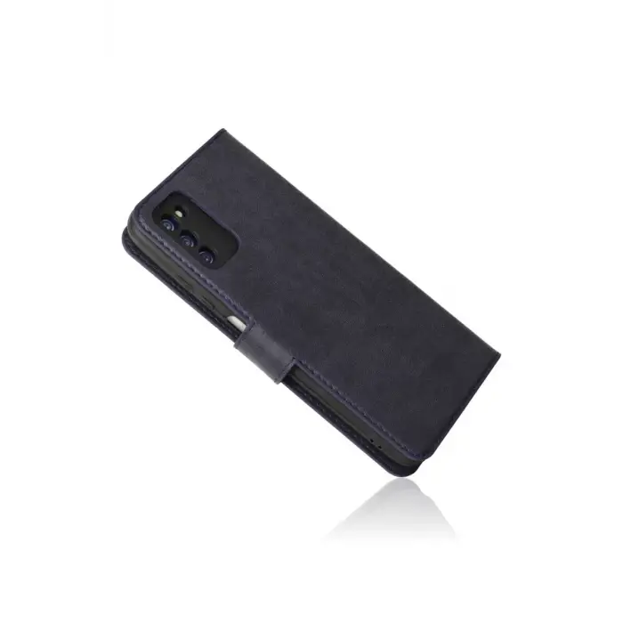 Newface Samsung Galaxy A03S Kılıf Trend S Plus Kapaklı Kılıf - Lacivert