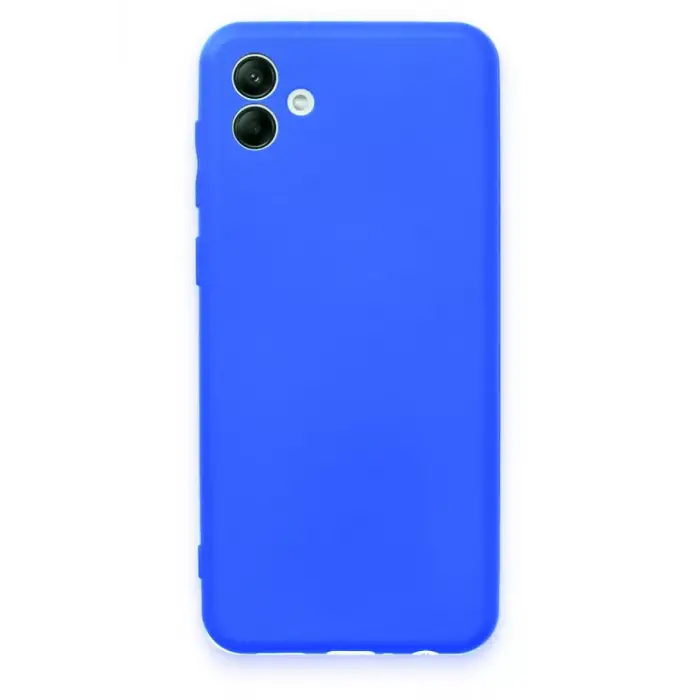 Newface Samsung Galaxy A04 Kılıf First Silikon - Mavi