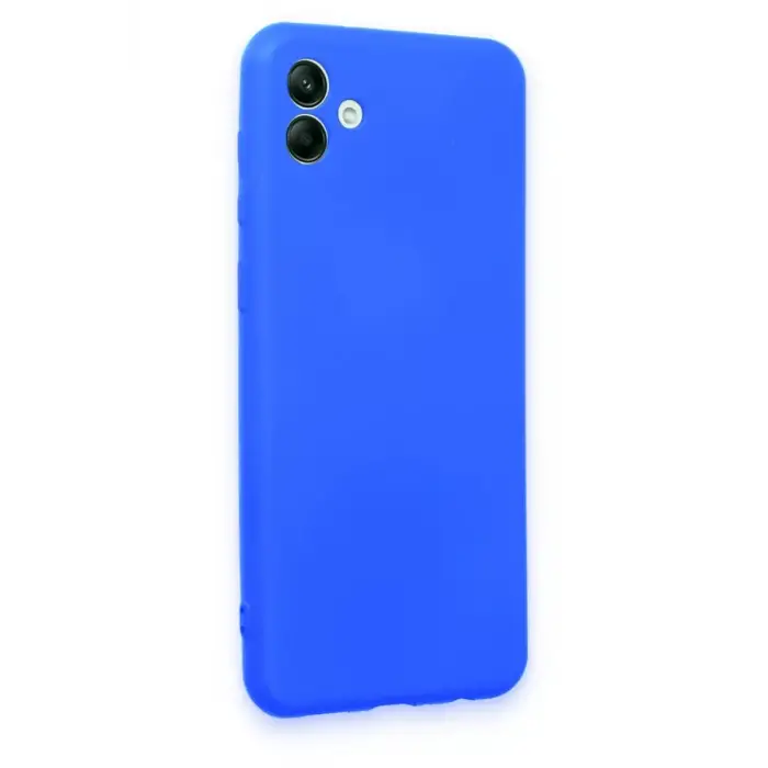 Newface Samsung Galaxy A04 Kılıf First Silikon - Mavi