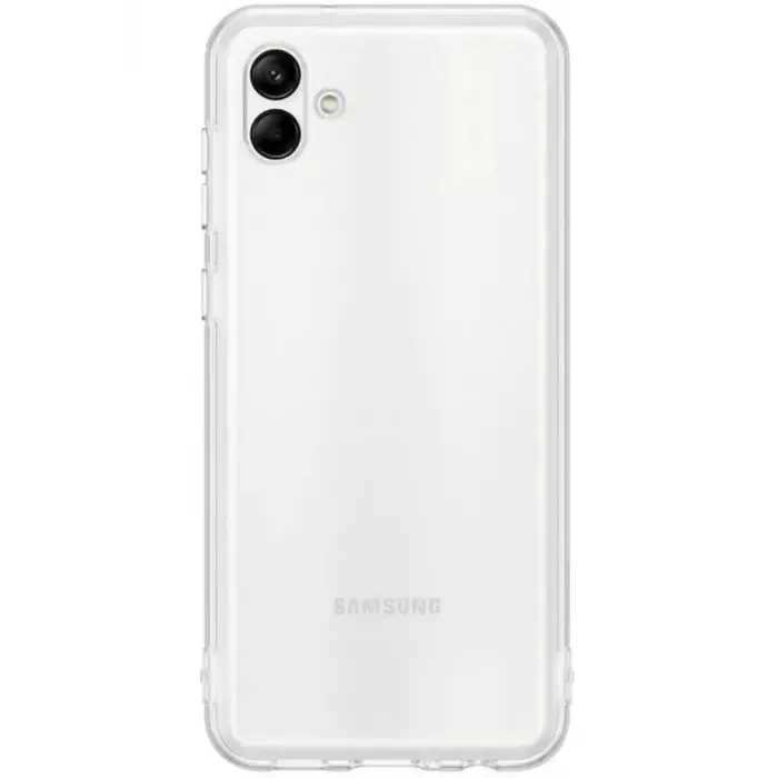 Newface Samsung Galaxy A04 Kılıf Lüx Şeffaf Silikon