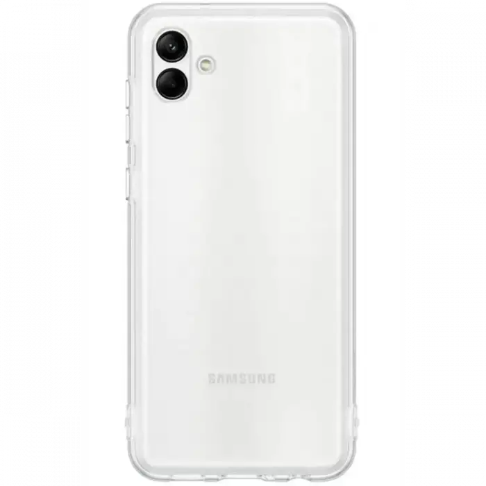 Newface Samsung Galaxy A04 Kılıf Lüx Şeffaf Silikon