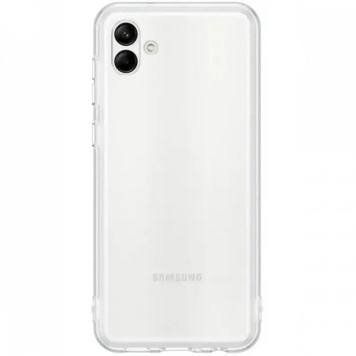 Newface Samsung Galaxy A04 Kılıf Lüx Şeffaf Silikon