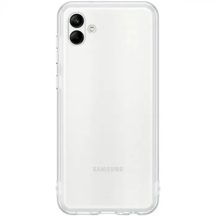 Newface Samsung Galaxy A04 Kılıf Lüx Şeffaf Silikon