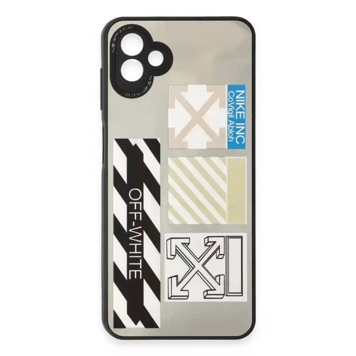 Newface Samsung Galaxy A04 Kılıf Mirror Desenli Kapak - Mirror - 6