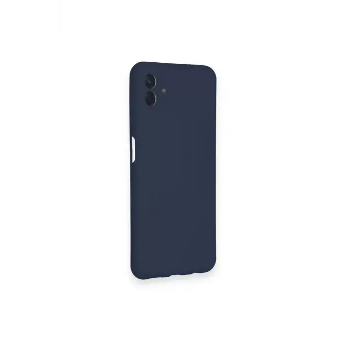 Newface Samsung Galaxy A04 Kılıf Nano içi Kadife Silikon - Lacivert