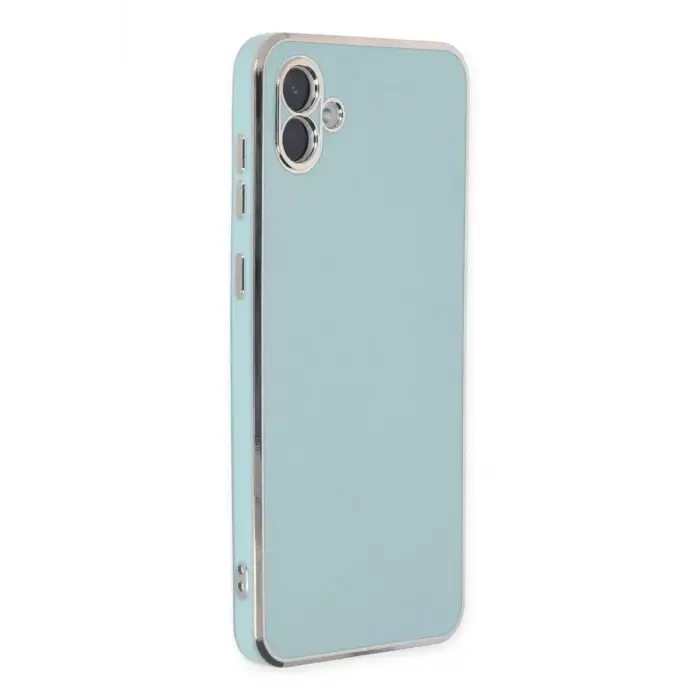 Newface Samsung Galaxy A04 Kılıf Volet Silikon - Açık Yeşil