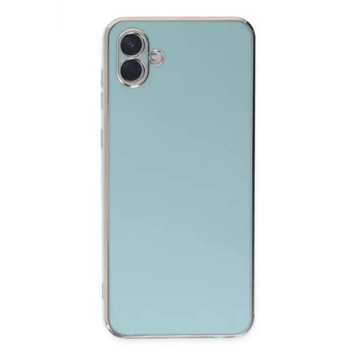 Newface Samsung Galaxy A04 Kılıf Volet Silikon - Açık Yeşil