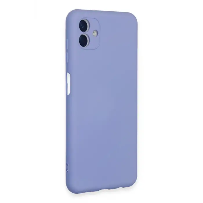 Newface Samsung Galaxy A04E Kılıf Nano içi Kadife Silikon - Lila