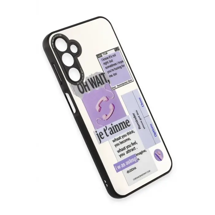 Newface Samsung Galaxy A04S Kılıf Mirror Desenli Kapak - Mirror - 4