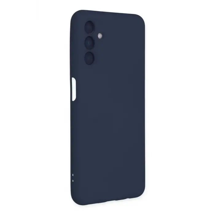 Newface Samsung Galaxy A04S Kılıf Nano içi Kadife Silikon - Lacivert