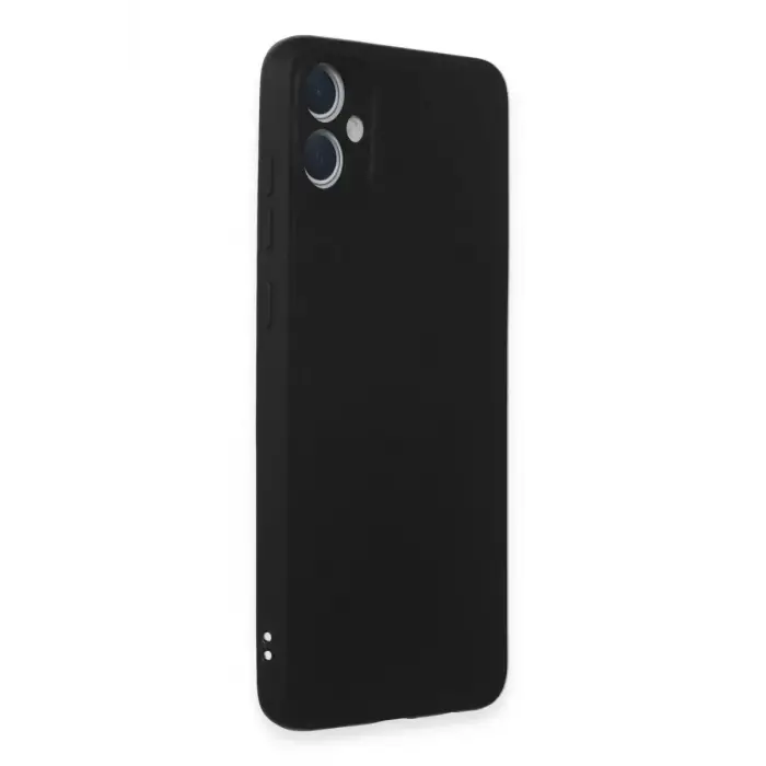 Newface Samsung Galaxy A05 Kılıf First Silikon - Siyah