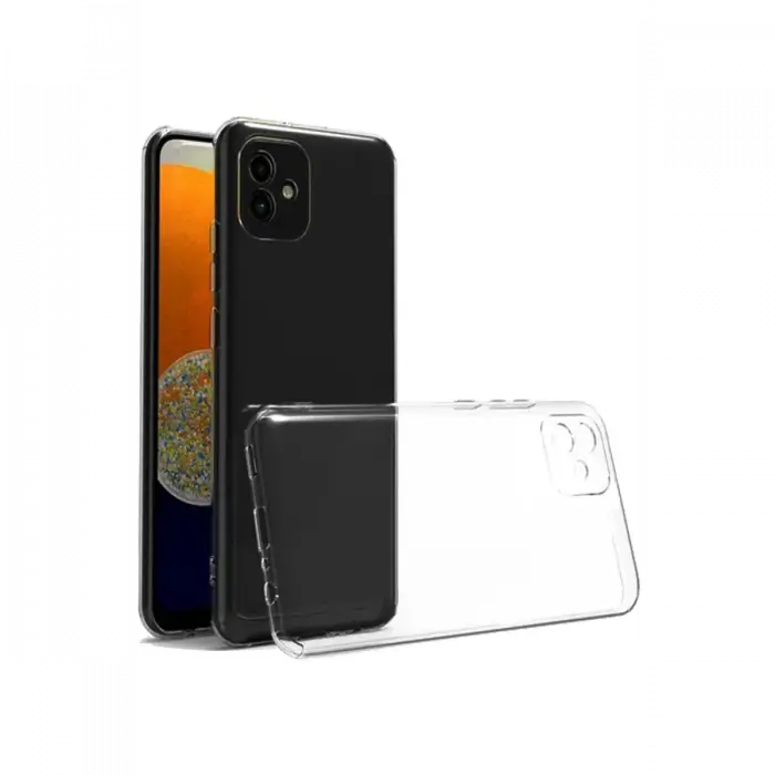 Newface Samsung Galaxy A05 Kılıf Lüx Şeffaf Silikon