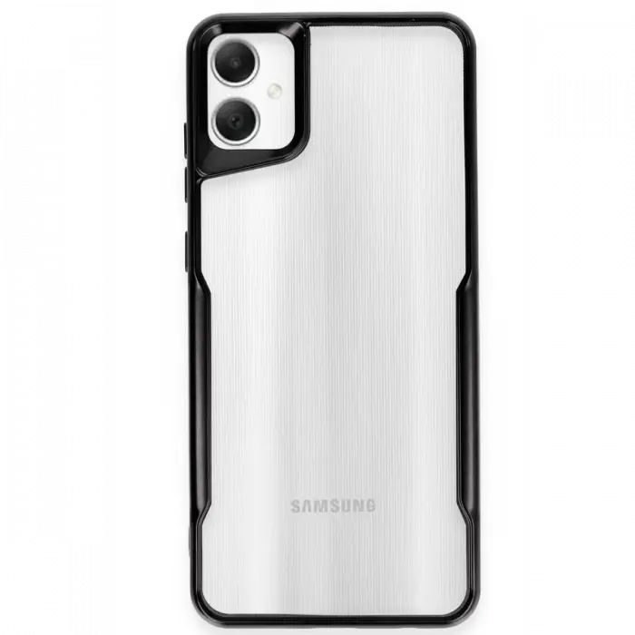 Newface Samsung Galaxy A06 Kılıf Boyi Silikon Kapak - Siyah
