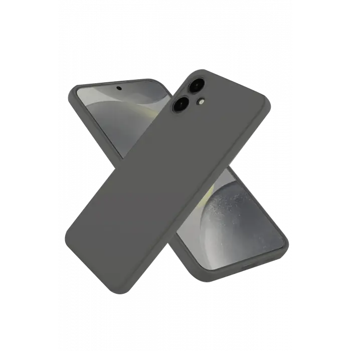 Newface Samsung Galaxy A06 Kılıf First Silikon - Gri