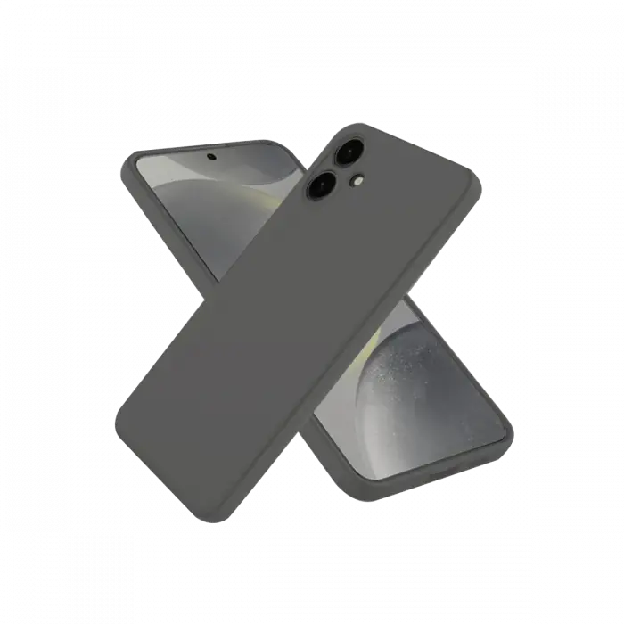 Newface Samsung Galaxy A06 Kılıf First Silikon - Gri