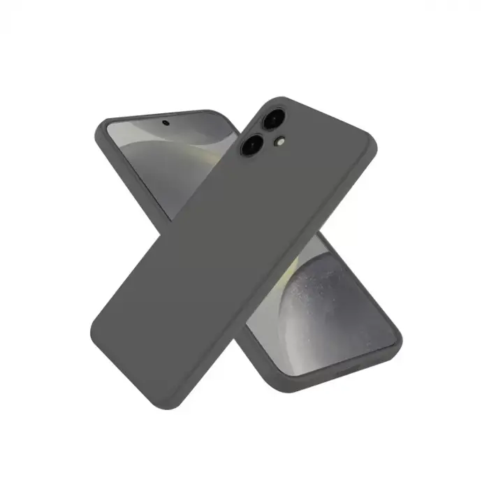 Newface Samsung Galaxy A06 Kılıf First Silikon - Gri