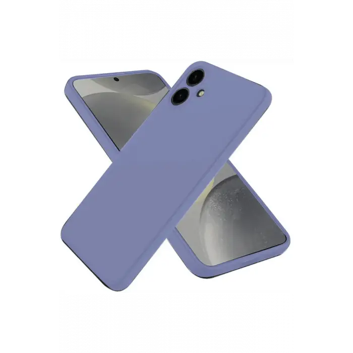 Newface Samsung Galaxy A06 Kılıf First Silikon - Lila