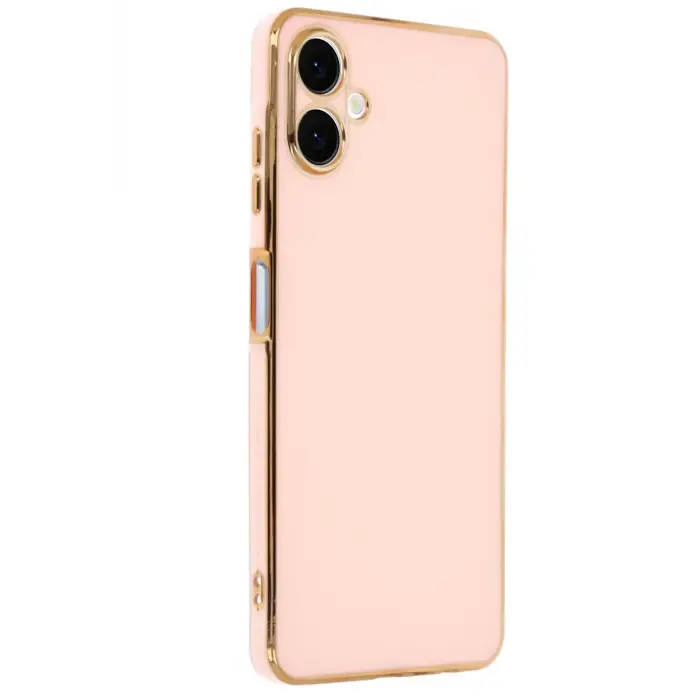 Newface Samsung Galaxy A06 Kılıf Volet Silikon - Pembe