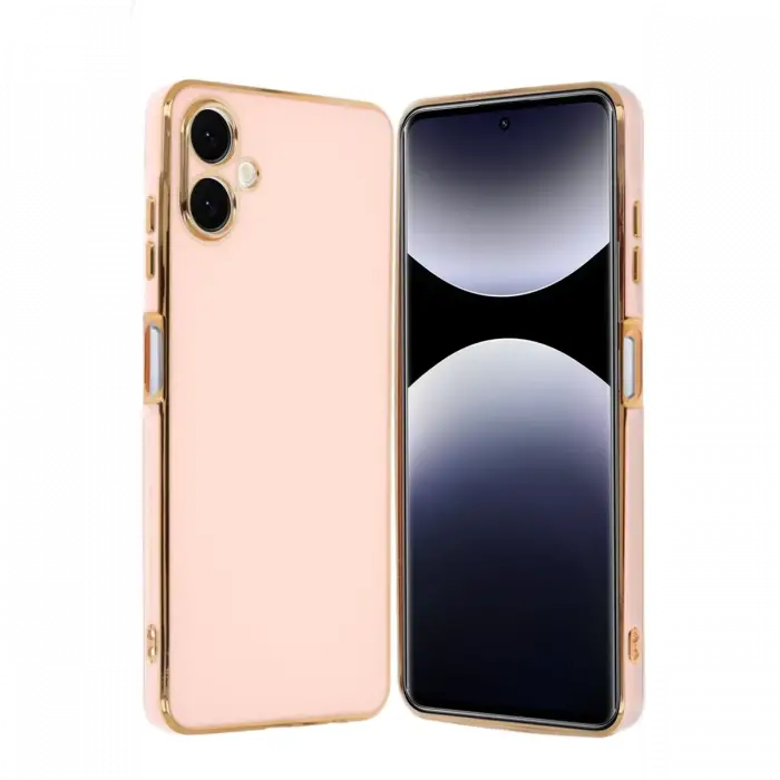 Newface Samsung Galaxy A06 Kılıf Volet Silikon - Pembe