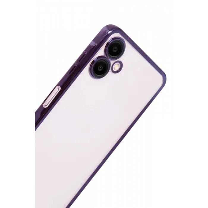 Newface Samsung Galaxy A07 4G Razer Lensli Silikon - Mor