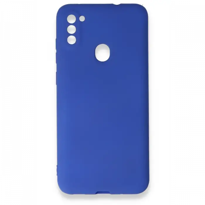 Newface Samsung Galaxy A11 Kılıf First Silikon - Lacivert