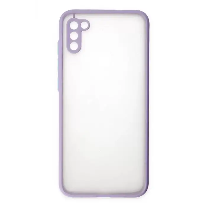 Newface Samsung Galaxy A11 Kılıf Montreal Silikon Kapak - Mor