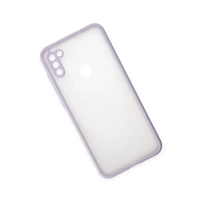 Newface Samsung Galaxy A11 Kılıf Montreal Silikon Kapak - Mor