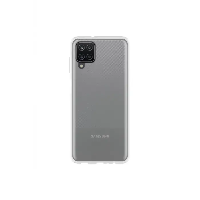 Newface Samsung Galaxy A12 Kılıf Lüx Şeffaf Silikon